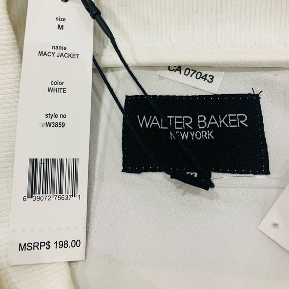 Walter baker mesh back light bomber jacket Medium ($198) - Picture 3 of 4